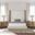 Nativa Interiors Irenne Plain Upholstered High 87 Inch California King Off White Bed