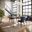 Nature'S Edge 5 Piece Dining Room Set In Slate and Blueberry