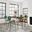 Nature'S Edge 5 Piece Counter Height Dining Set with Barstools In Slate and Jade