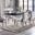 Neuveville Dining Table In Black and Chrome