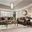 Newdale Brown And Gold Living Room Set