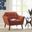 Newport Accent Chair In Spice