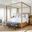 Newport Sandstone Canopy Panel Bedroom Set By Barclay Butera