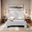 Nina King Bed In Ecru