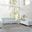 Noho Serena Modern Living Room Set In Silver