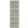 Nordic Modern 2' x 6' Indoor Rug In Blue Green