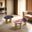 Northwich Coffee Table In Black/Gray/Matte Gold
