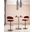 Nova Round Barstool In Rose Gold