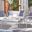 Nunzio 4 Piece Outdoor Set With Accent Pillows In Beige