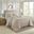 Oakley Polyester Microfiber 3 Piece Queen Bedspread Set In Khaki