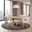 Oberto Round Dining Room Set In Natural