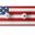 Off the Wall American Skateboard Decko-Board Coat Rack In Multi