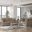 Olten Living Room Set In Mocha