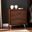 Oren Modern Bedside Table With Drawers In Walnut