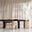 Overlap Dark Rectangle Dining Room Set In Black