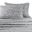 Oversized Cotton Flannel 4 Piece Sheet Set In Sage Winter Fauna