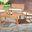 Ozark Natural 4-Piece Outdoor Living Set