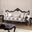 Palencia Sofa In Dark Cherry and Beige