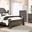 Pamphilos California King Bed In Gray