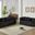 Paris Living Room Set in Black