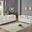 Paris Living Room Set in Cream