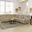 Parker Living Dalton Lucky Fawn 6 Piece Modular Power Reclining Sectional With Power Headrests And Console