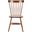 Parker Natural 17 Inch Spindle Dining Chair Set of 2