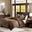 Parker Plush Down Alternative Full/Queen Comforter Set In Brown