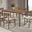Parkridge Rectangular Dining Room Set In Natural Walnut