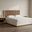 Pavira Bedroom Set with LED Lights In Walnut
