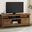 Payne 70 Inch TV Stand Media Console In Distressed Brown