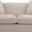Penelope Chenille Fabric Loveseat In Beige Chenille