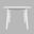 Percy 42 Inch Round Drop-Leaf Dining Table In White