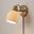 Petaluma Bone Porcelain Plug-in Wall Sconce In Weathered Brass
