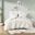 Phoebe Diamond Quilted Ruffle Edge Comforter Set In Ivory