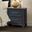 Pinetop Nightstand In Blue and Dark Brown