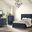 Pinetop Youth Bedroom Set In Blue and Dark Brown