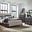 Plum Creek Upholstered Panel Bedroom Set In Ravenwood Black