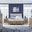 Plum Creek Upholstered Panel Storage Bedroom Set In Sierra Brown