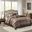 Polyester Jacquard 7 Piece King Comforter Set In Red