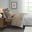 Polyester Knitted Micro Fleece Solid 3 Piece Twin Sheet Set In Brown