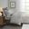 Polyester Knitted Micro Fleece Solid 3 Piece Twin Sheet Set In Grey