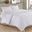 Polyester Medium Warmth Down Twin Alternative Comforter Duvet Insert In White