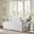 Polyester Microfiber 6 Piece Daybed Cover Set In White