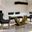 Portanova Dining Table In Gold