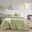 Porter Soft Washed Pleated Comforter Set In Sage