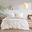 Porter Soft Washed Pleated Duvet Cover Set In Neutral