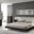 Porto Wenge Lacquer Platform Bedroom Set