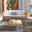 Presla 6 Piece Living Set In White