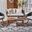 Prester 4 Piece Living Set in Beige